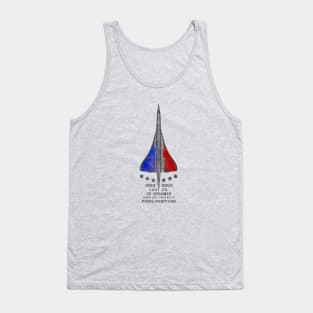 Concorde Airplane Souvenir 1969 2003 Tank Top